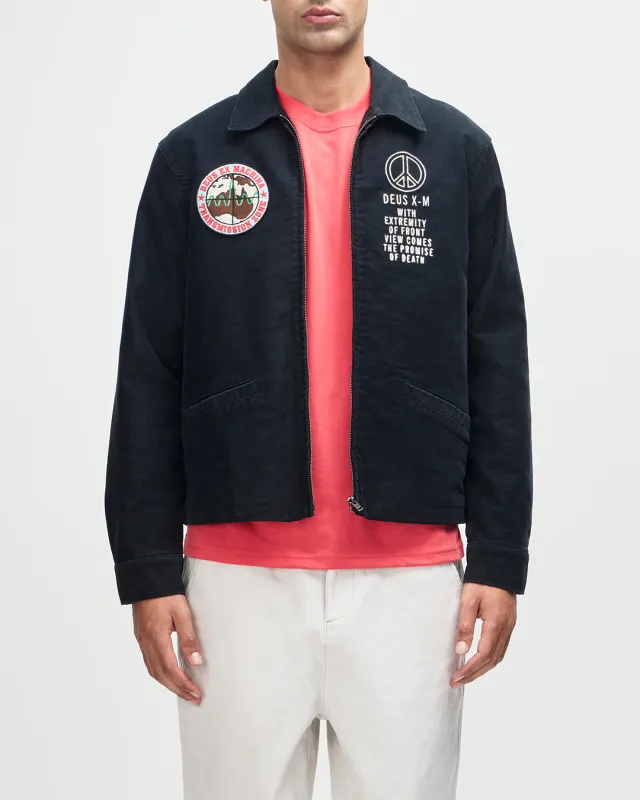 Fugazi Souvenir Jacket - Black sold by Deus Ex Machina