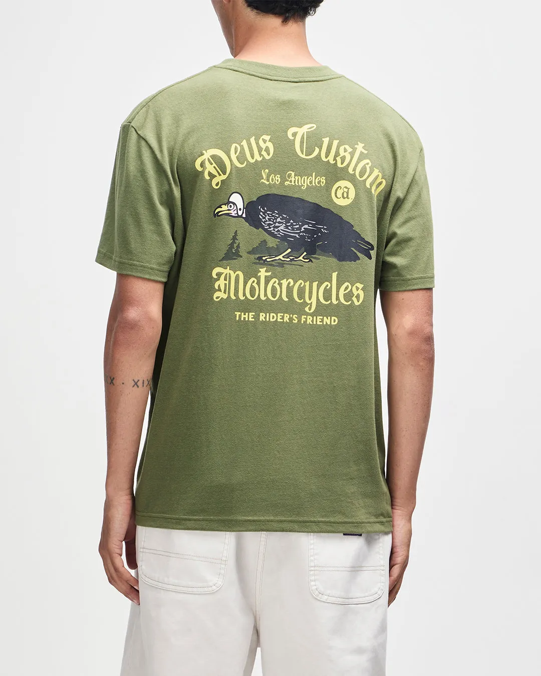 Beep-Beep Tee - Pine Green sold by Deus Ex Machina product image thumbnail 2