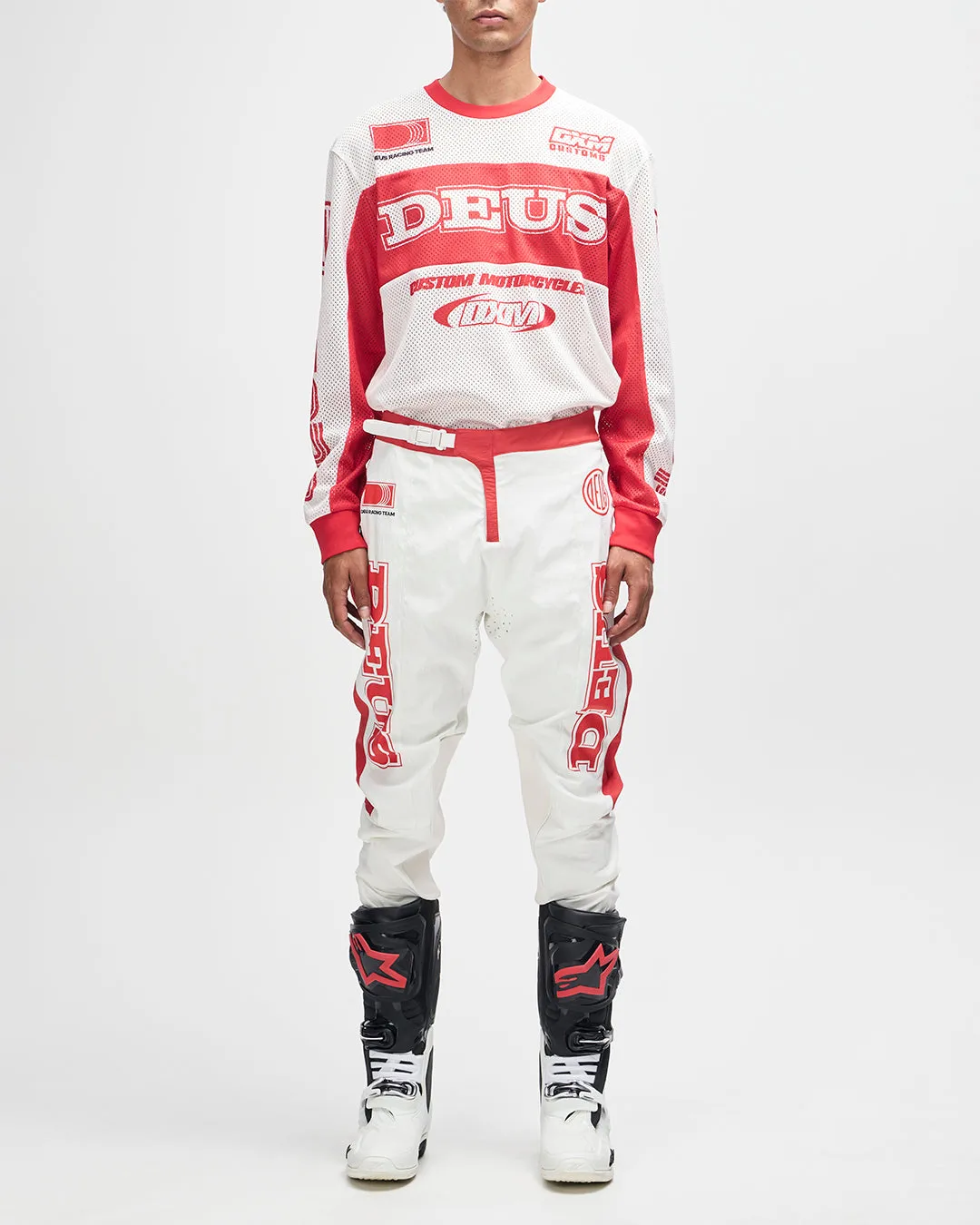 MX Pant - White Red sold by Deus Ex Machina product image thumbnail 5