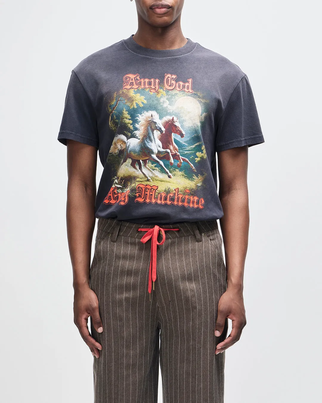 Horseplay Tee - Black Beauty sold by Deus Ex Machina