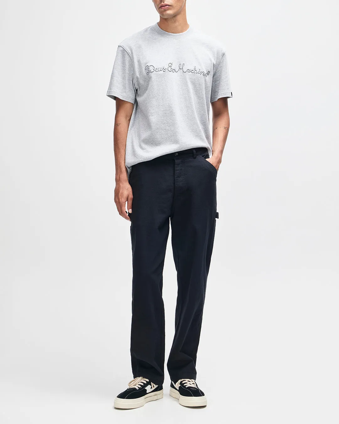 Big Fella Chambray Pant - Black sold by Deus Ex Machina product image thumbnail 5