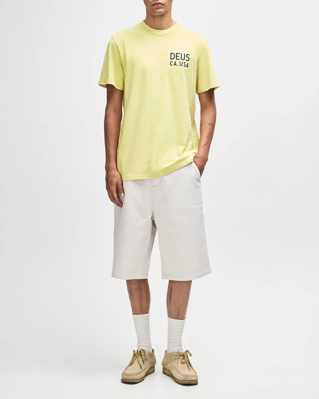 Camber Tee - Canary Yellow sold by Deus Ex Machina product image thumbnail 5