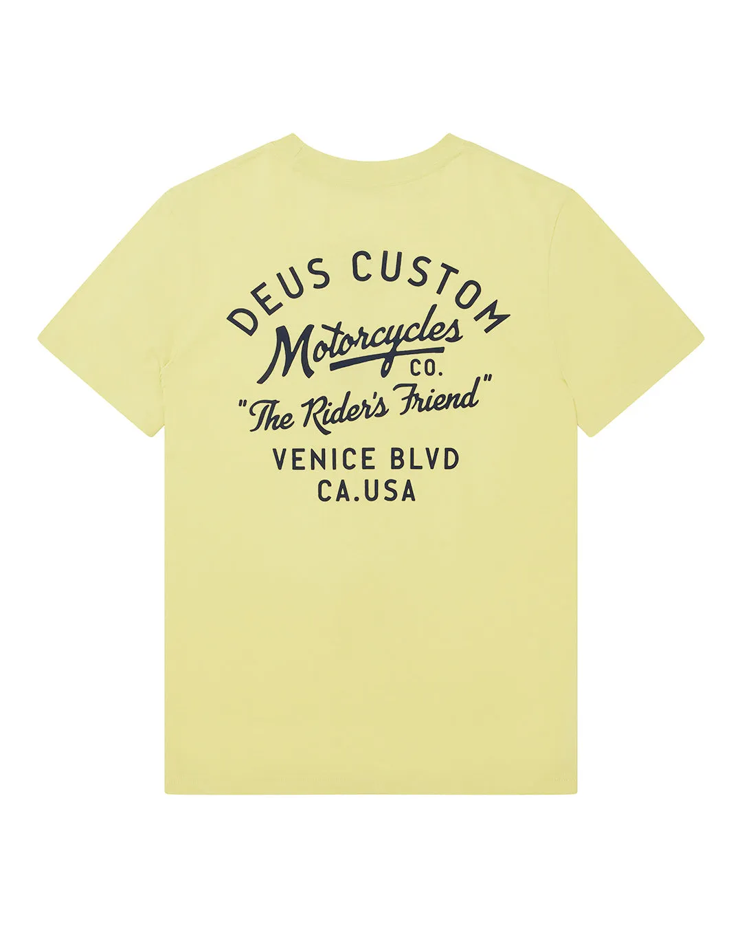 Camber Tee - Canary Yellow sold by Deus Ex Machina product image thumbnail 4