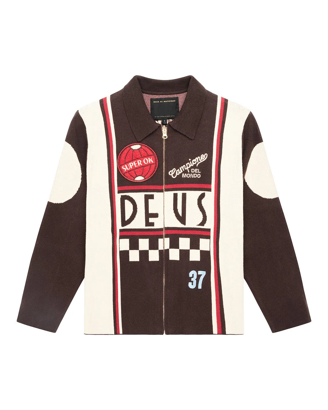 Monte Carlo Knit Cardigan - Java Brown sold by Deus Ex Machina product image thumbnail 3