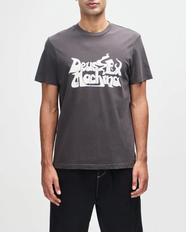 Smokeshow Tee - Anthracite sold by Deus Ex Machina