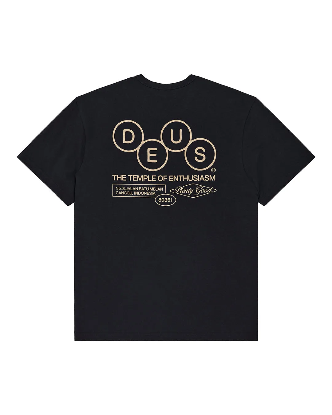 Mechanism Tee - Black sold by Deus Ex Machina product image thumbnail 4