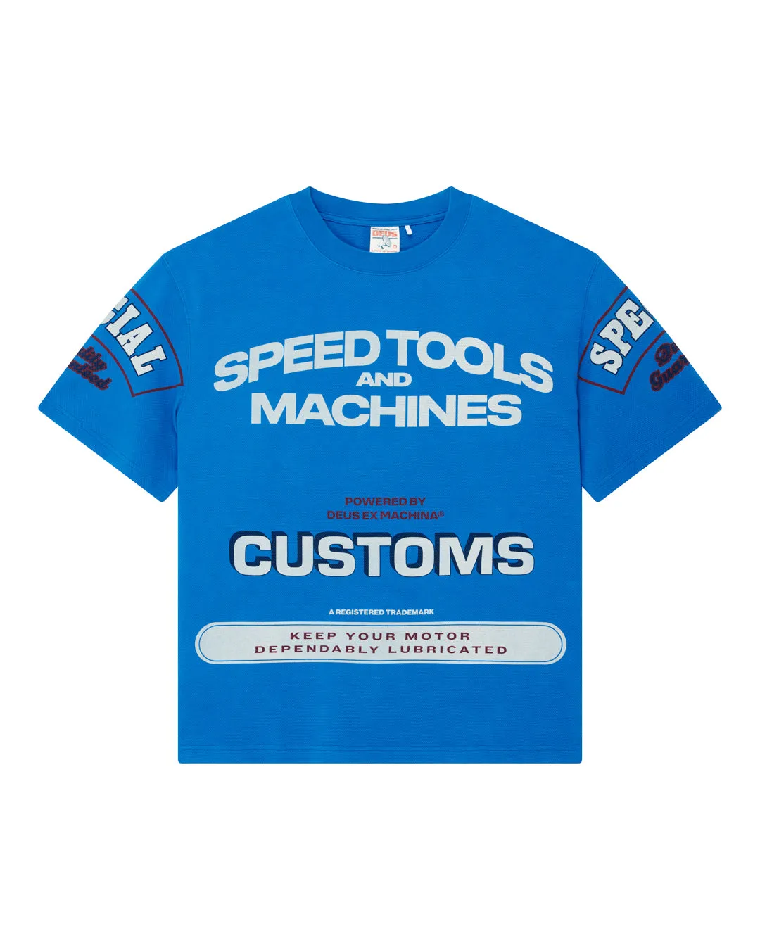 Flohmarkt Oversized Tee - Daphne Blue sold by Deus Ex Machina product image thumbnail 3