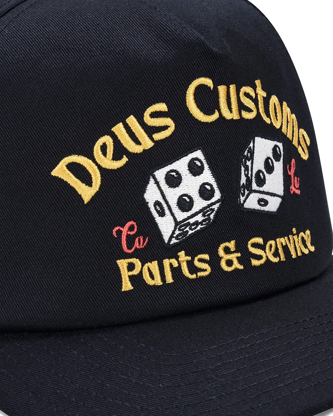 Knucklebones Cap - Black sold by Deus Ex Machina product image thumbnail 5