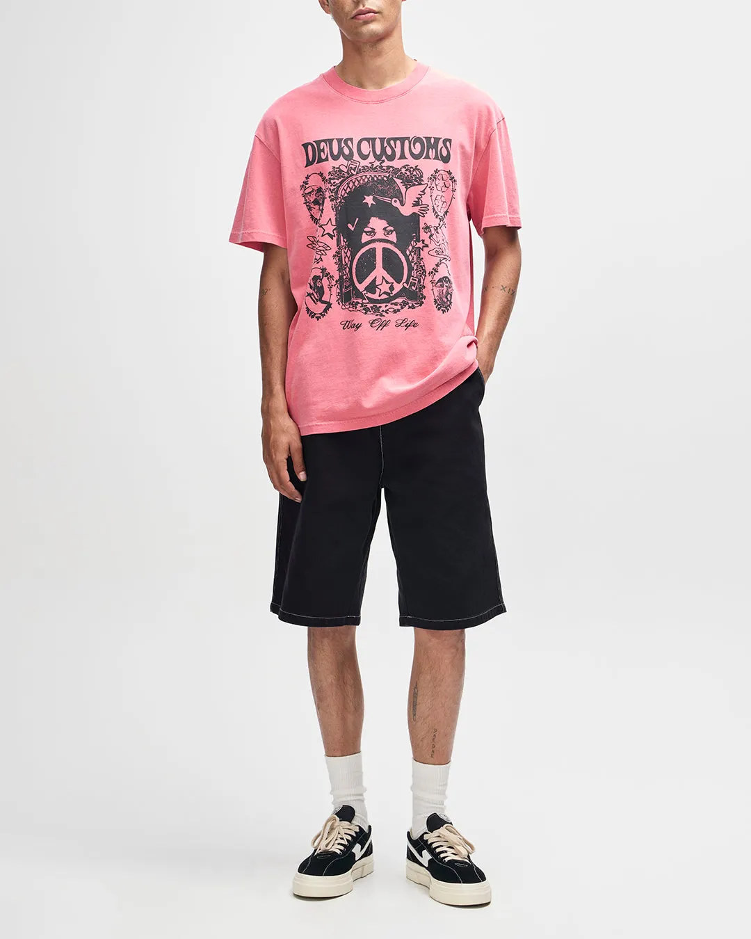 Mother-Earth Tee - Melon Red sold by Deus Ex Machina product image thumbnail 5