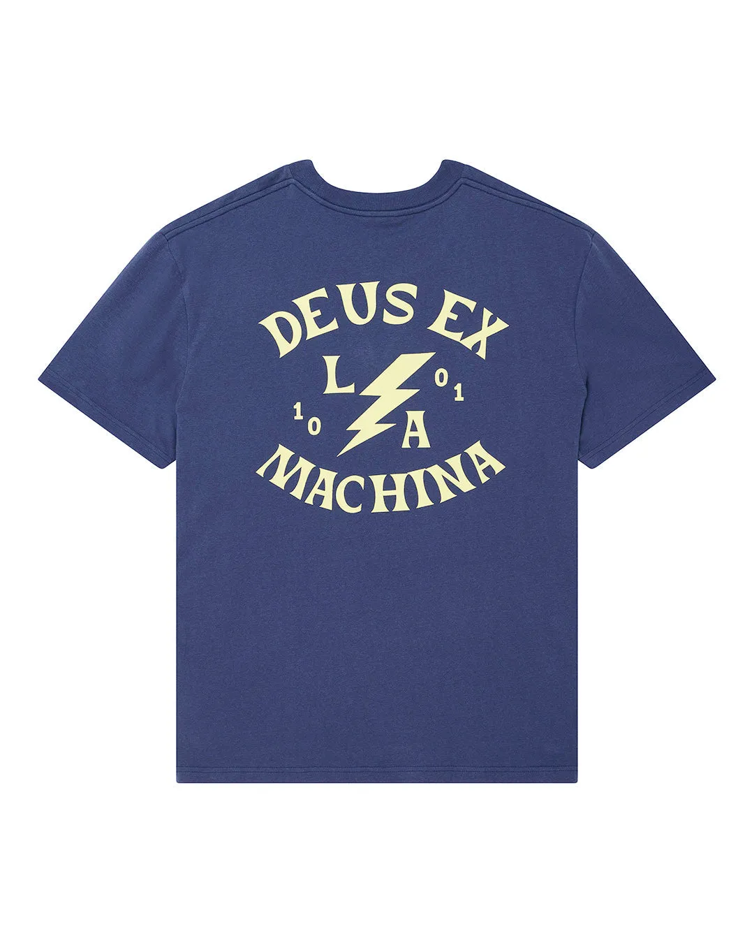 Chinook Tee - Mechanic Blue sold by Deus Ex Machina product image thumbnail 4