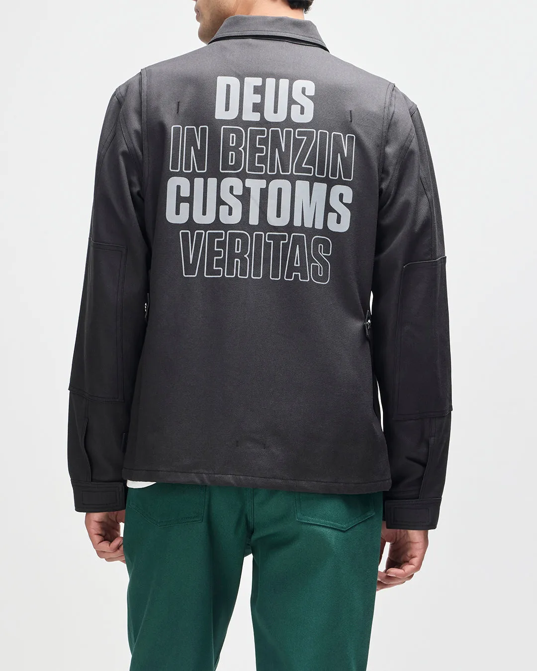 Airflow Overshirt - Black sold by Deus Ex Machina product image thumbnail 2