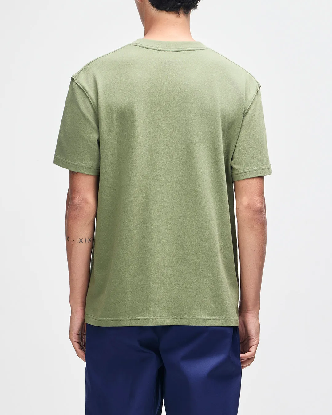 Pill Logo Tee - Pine Green sold by Deus Ex Machina product image thumbnail 2