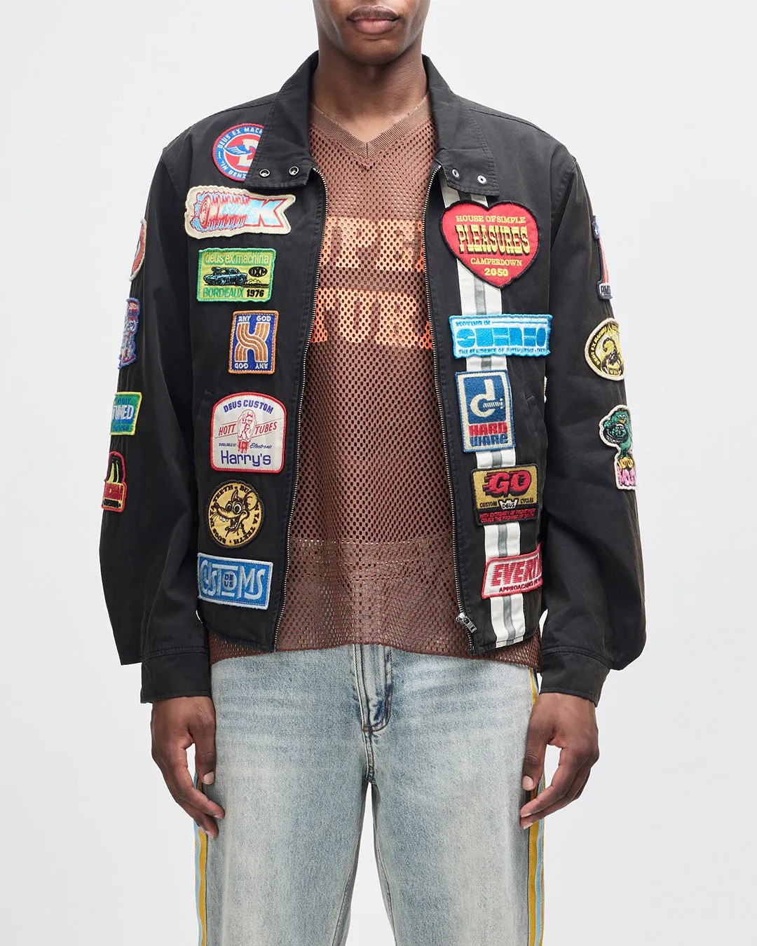 In Rainforests Jacket - Anthracite sold by Deus Ex Machina