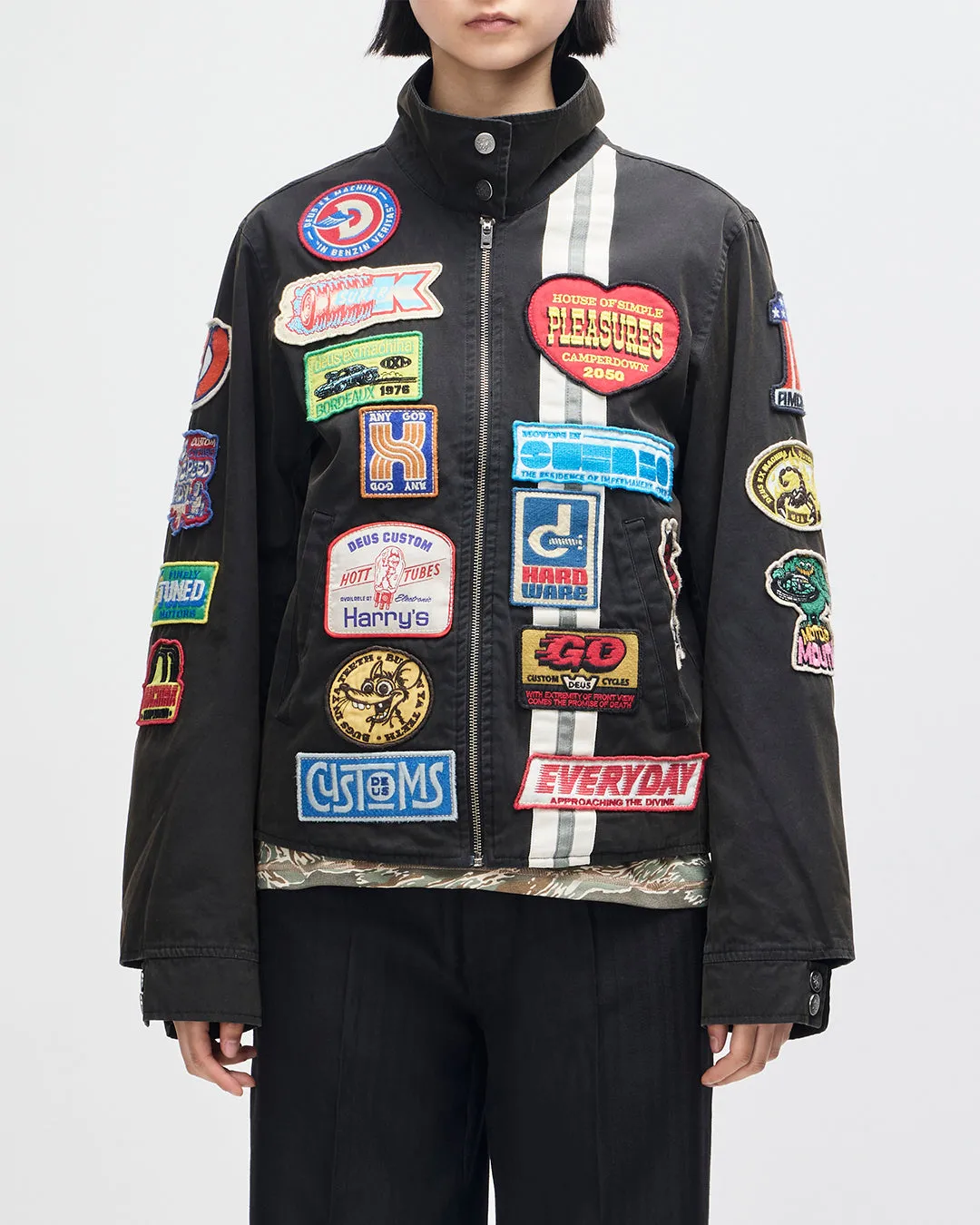 In Rainforests Jacket - Anthracite sold by Deus Ex Machina product image thumbnail 2