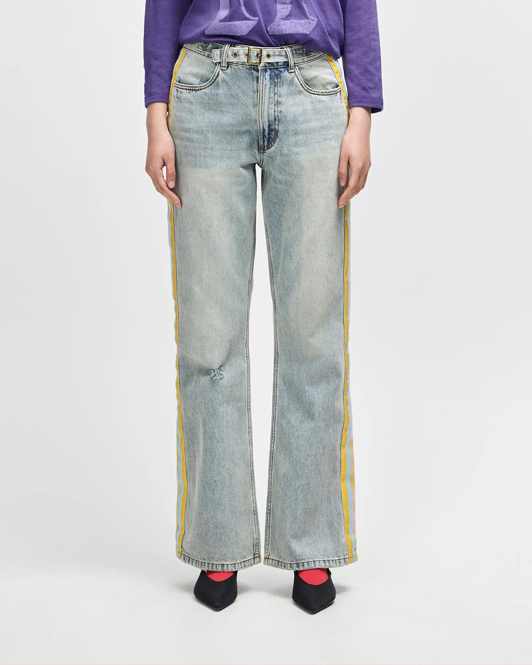 Lost Weekend Pant - Washed Indigo sold by Deus Ex Machina