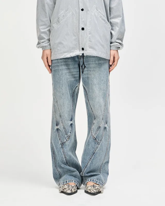 Grand Raid Denim Jean - Stonewash Indigo made by Deus Ex Machina