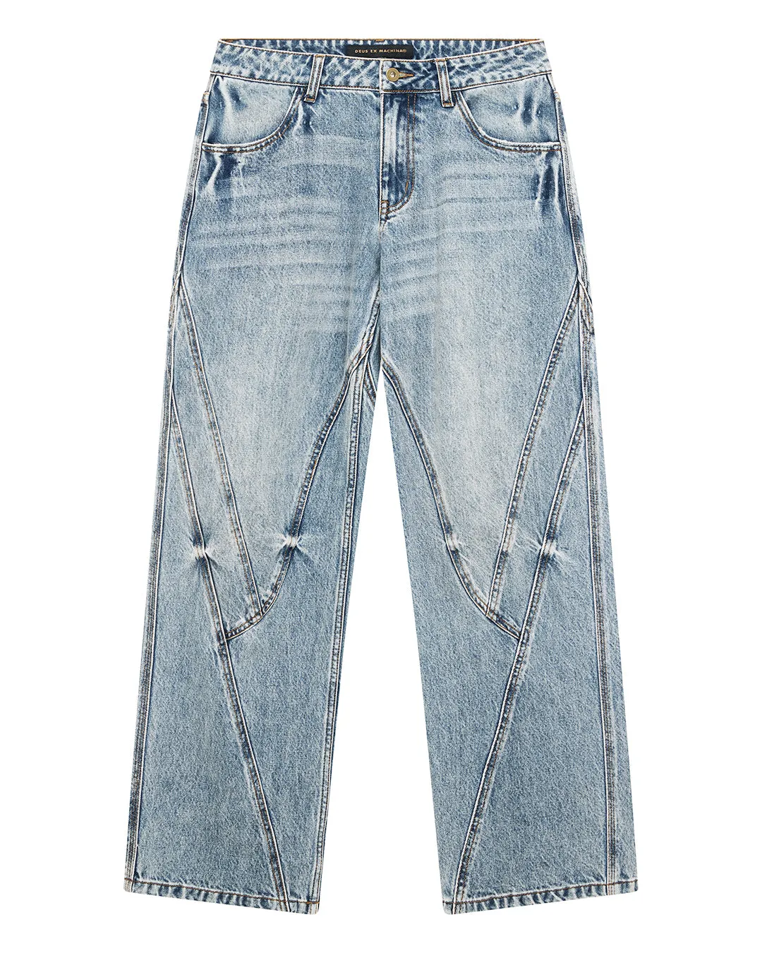Grand Raid Denim Jean - Stonewash Indigo sold by Deus Ex Machina product image thumbnail 3