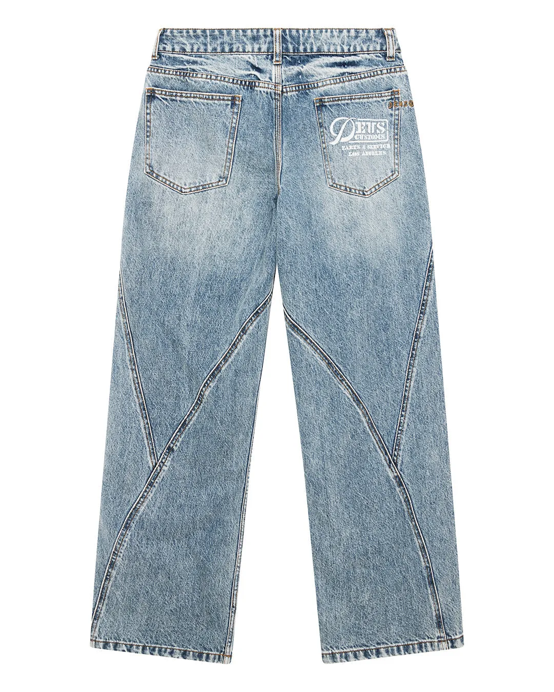 Grand Raid Denim Jean - Stonewash Indigo sold by Deus Ex Machina product image thumbnail 5