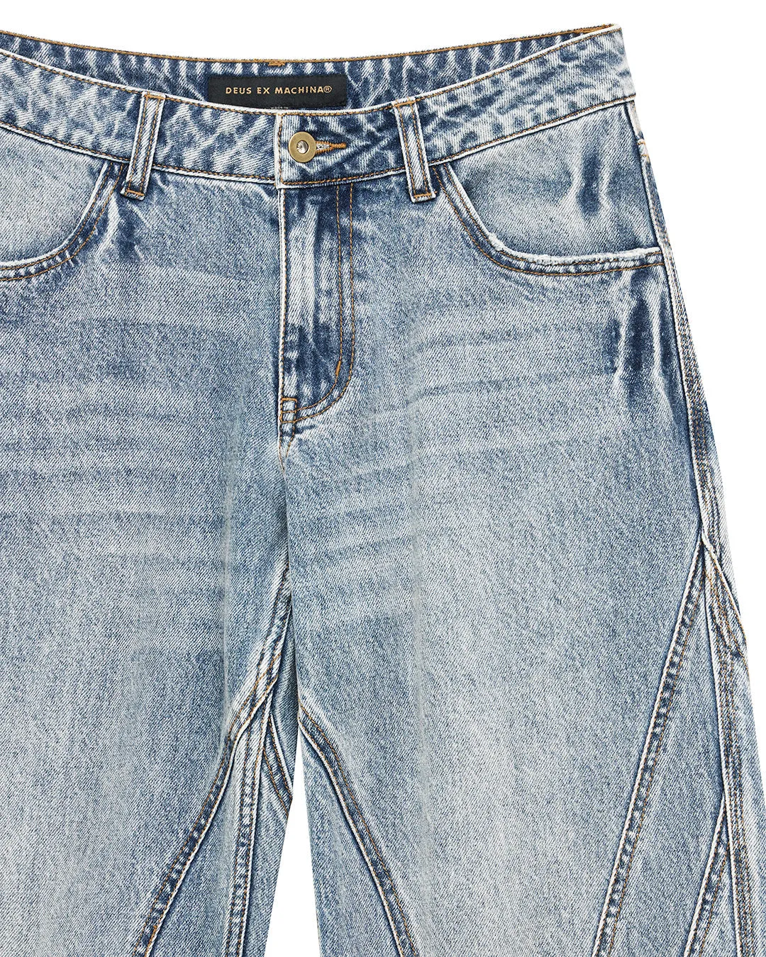 Grand Raid Denim Jean - Stonewash Indigo sold by Deus Ex Machina product image thumbnail 4