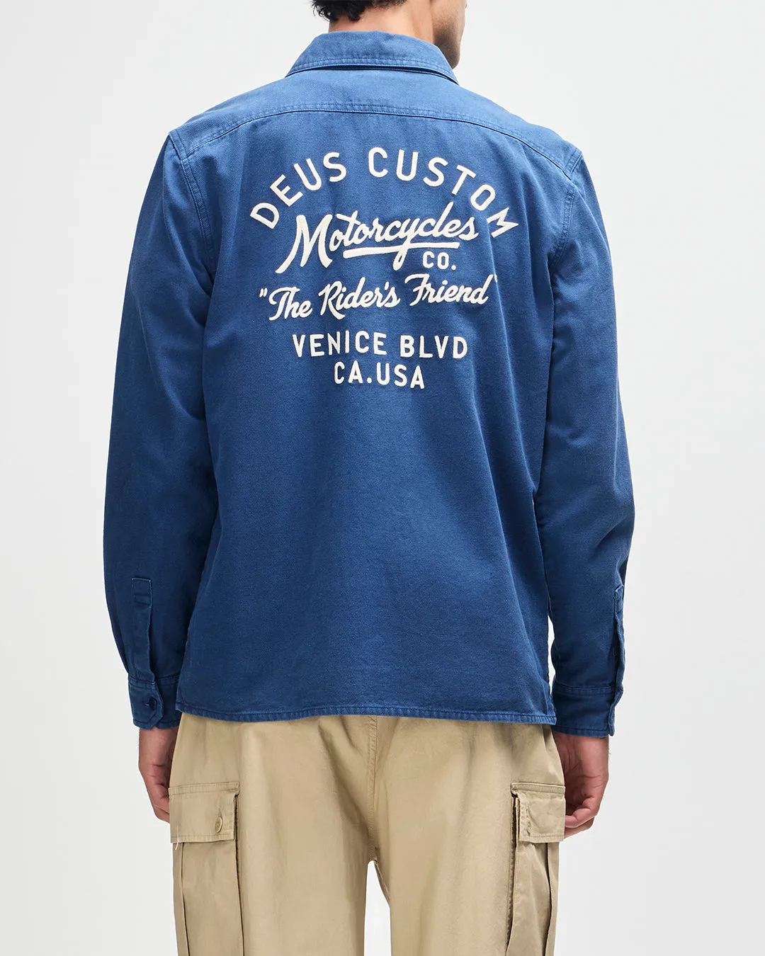Nomad Shirt - Mechanic Blue sold by Deus Ex Machina product image thumbnail 2
