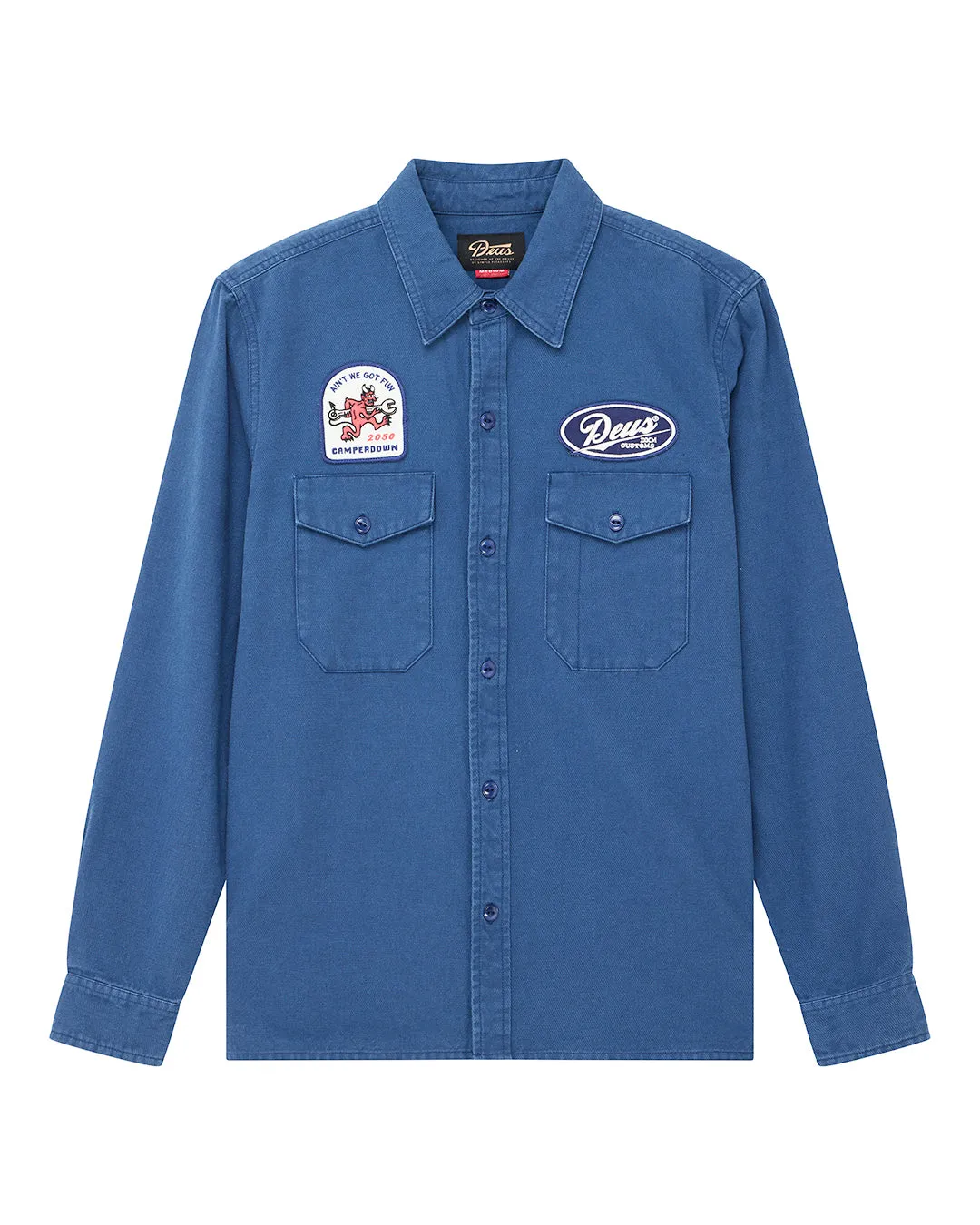 Nomad Shirt - Mechanic Blue sold by Deus Ex Machina product image thumbnail 3