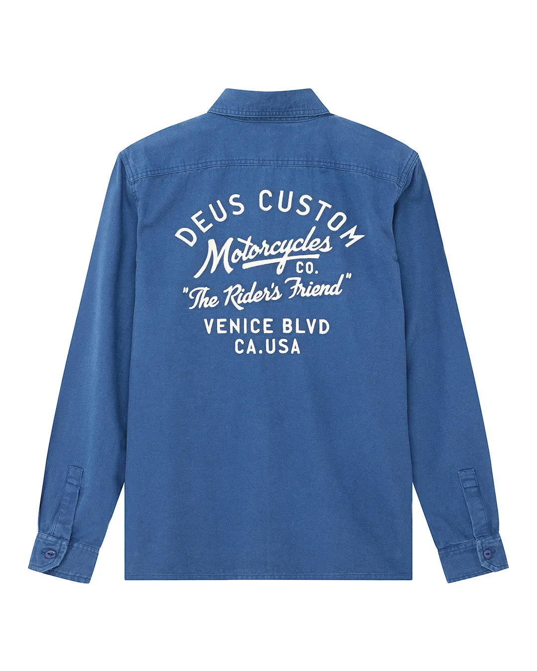 Nomad Shirt - Mechanic Blue sold by Deus Ex Machina product image thumbnail 4