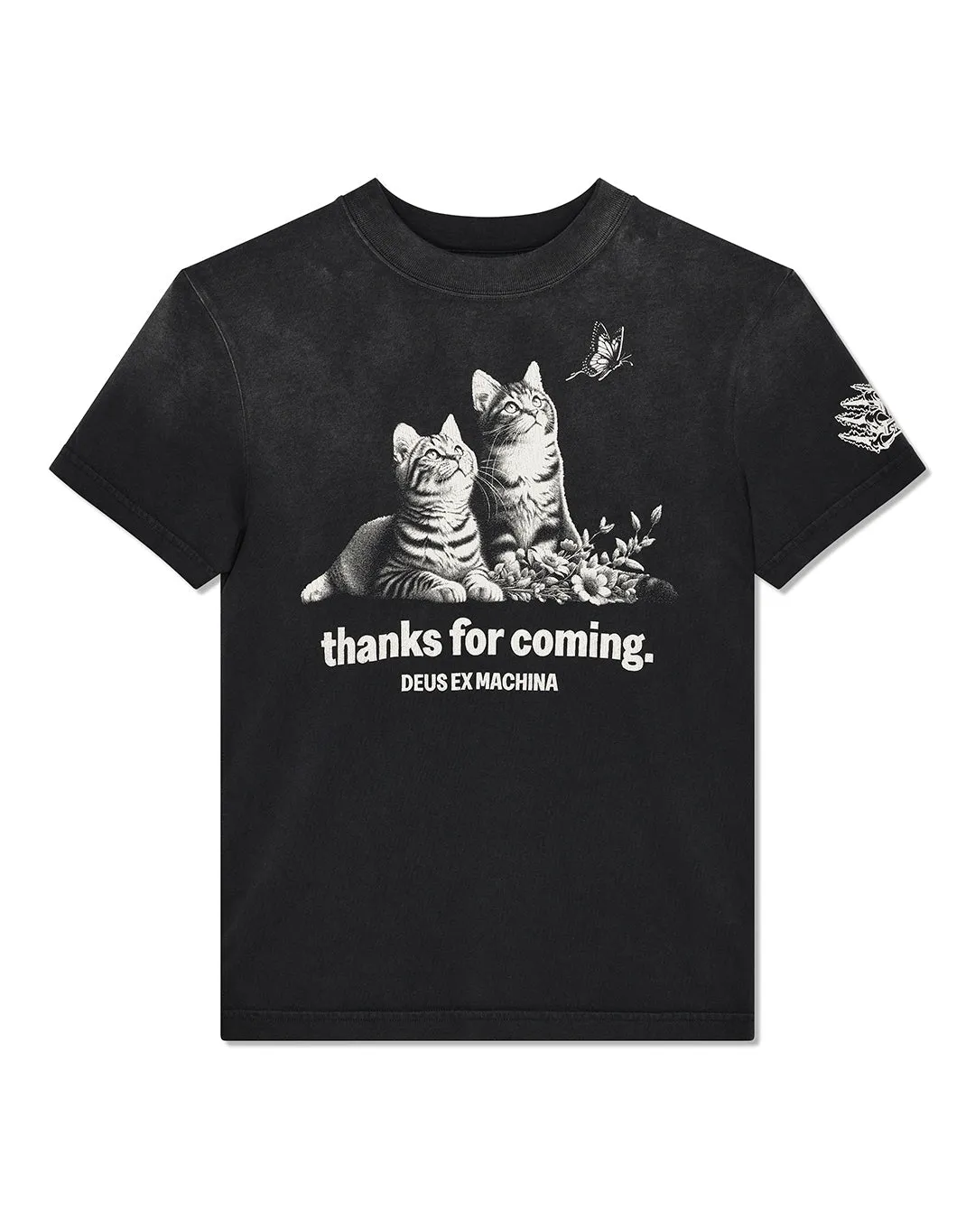 Ostinato Tee - Anthracite sold by Deus Ex Machina