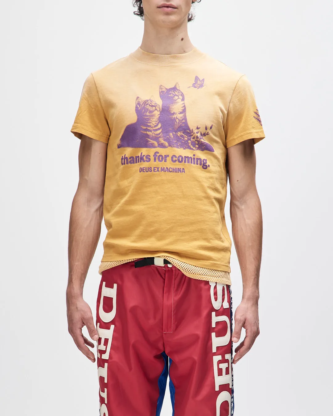 Ostinato Tee - Sunflower sold by Deus Ex Machina