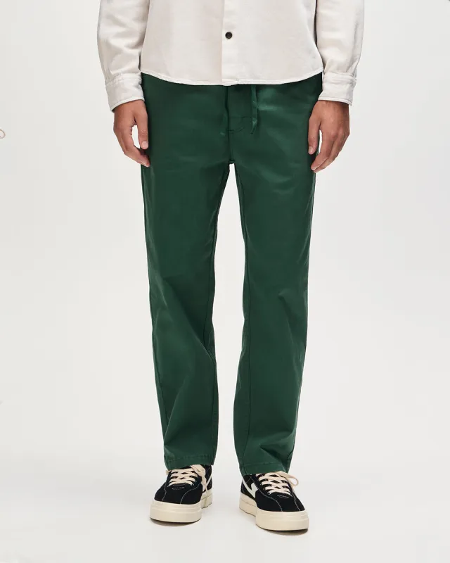Infinity Beach Pant - Hunter Green sold by Deus Ex Machina
