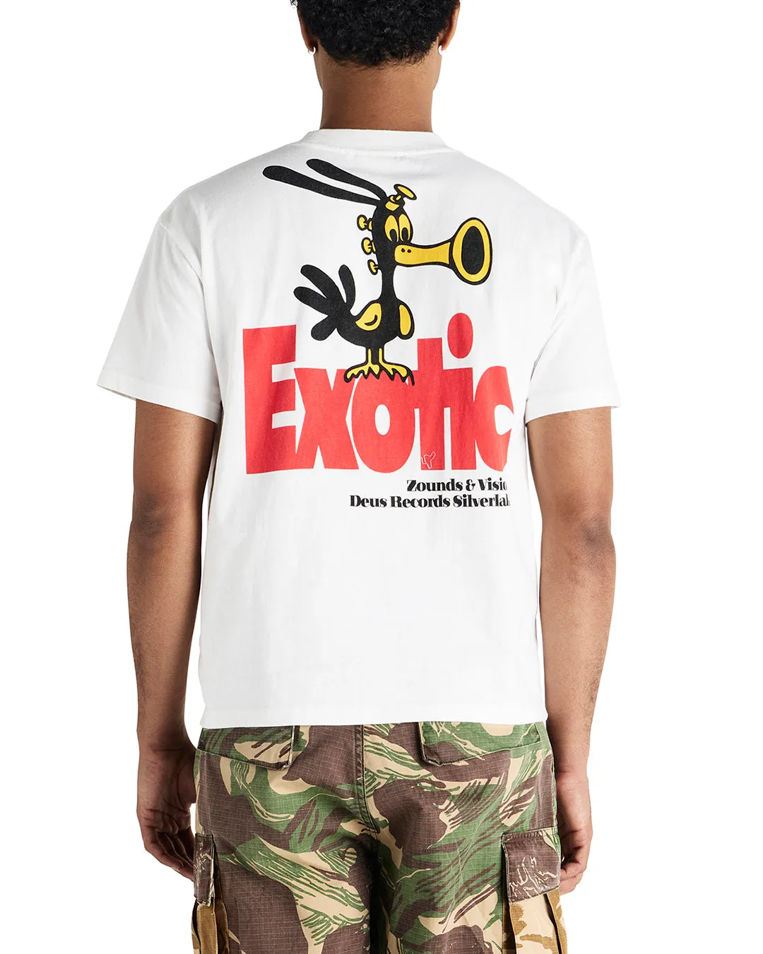 Zounds Tee - Vintage White sold by Deus Ex Machina