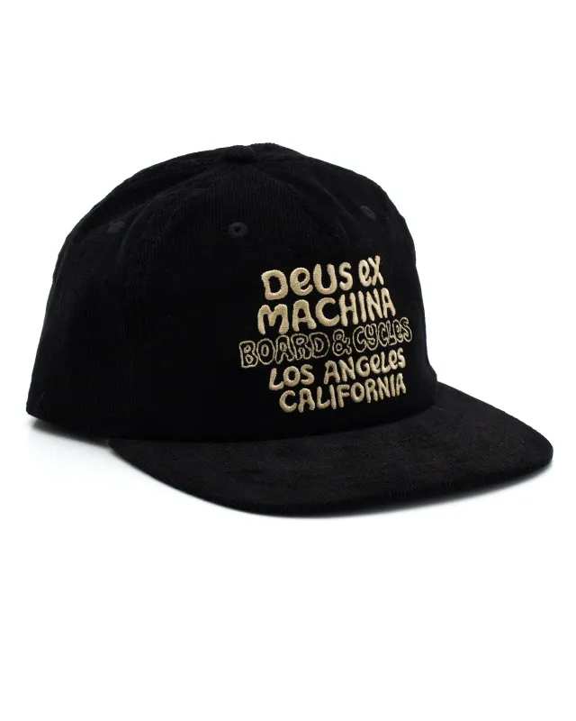Squeak Cord Cap - Anthracite made by Deus Ex Machina
