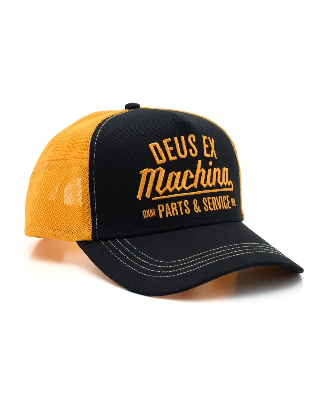 Overbite Trucker - Black sold by Deus Ex Machina