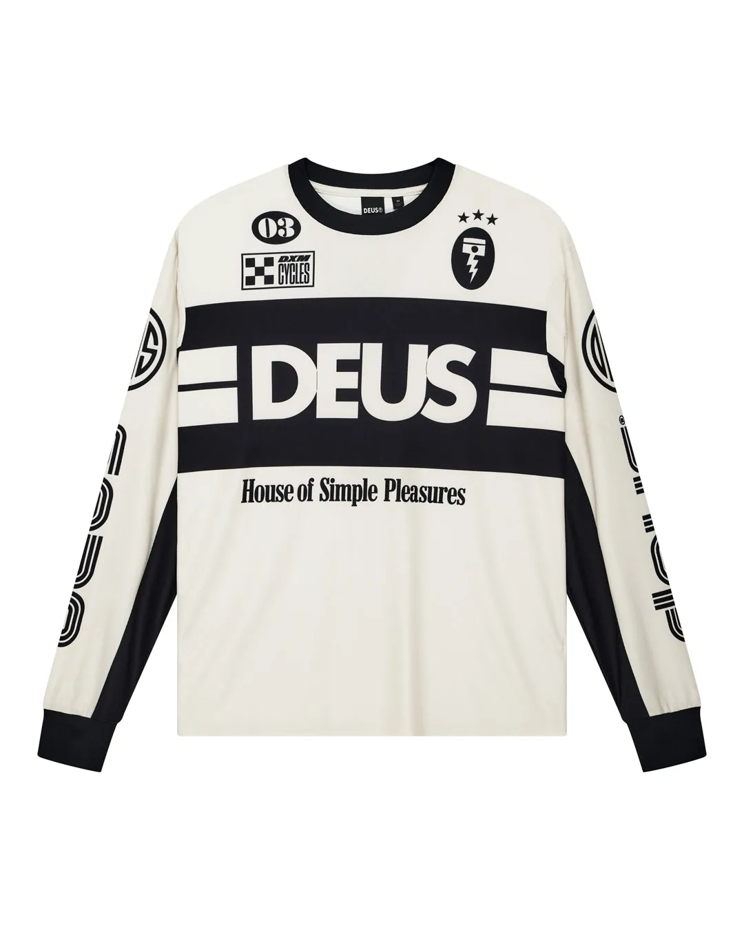 Off Road MX Jersey - Dirty White sold by Deus Ex Machina