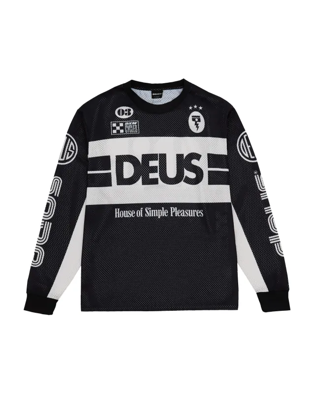 Off Road MX Jersey - Black sold by Deus Ex Machina
