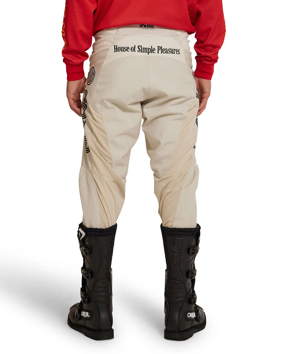 Moto Off Road Pant - Dirty White sold by Deus Ex Machina product image thumbnail 2