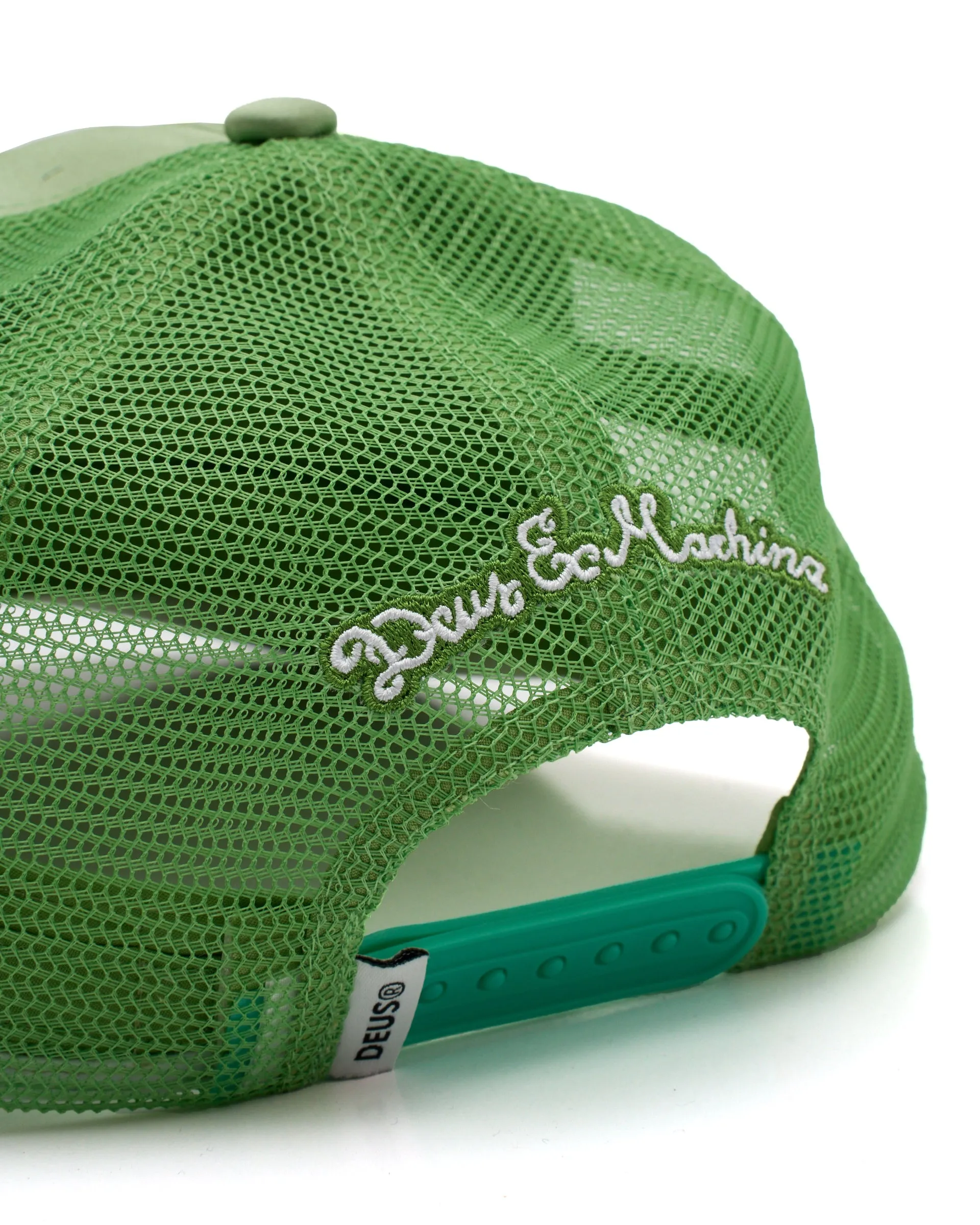 Paris Shield Trucker Cap - Vinyard Green sold by Deus Ex Machina product image thumbnail 4