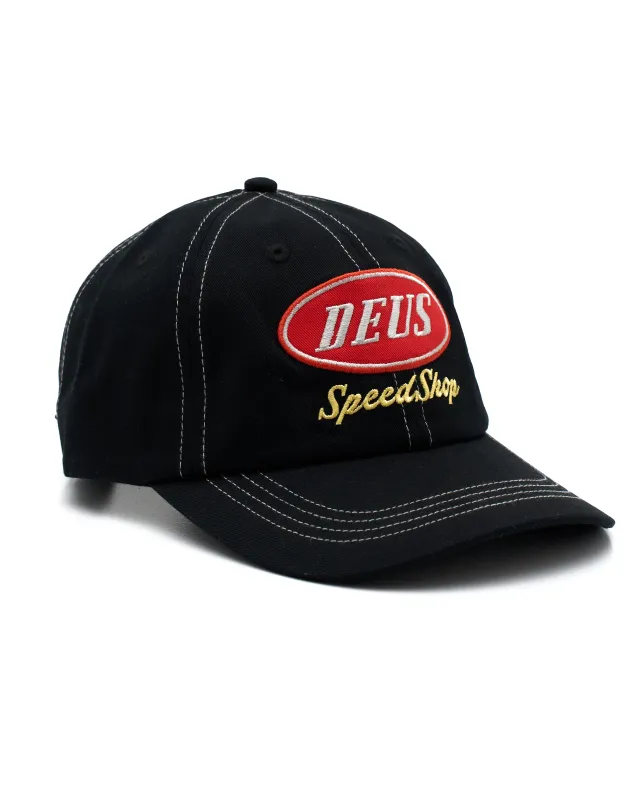 Speedshop Cap - Black sold by Deus Ex Machina