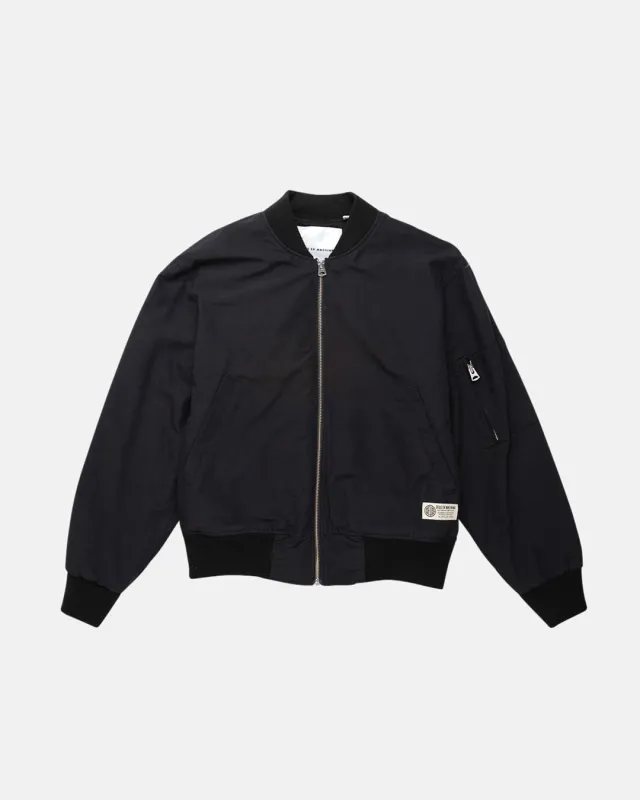 Flight Bomber Jacket - Black made by Deus Ex Machina