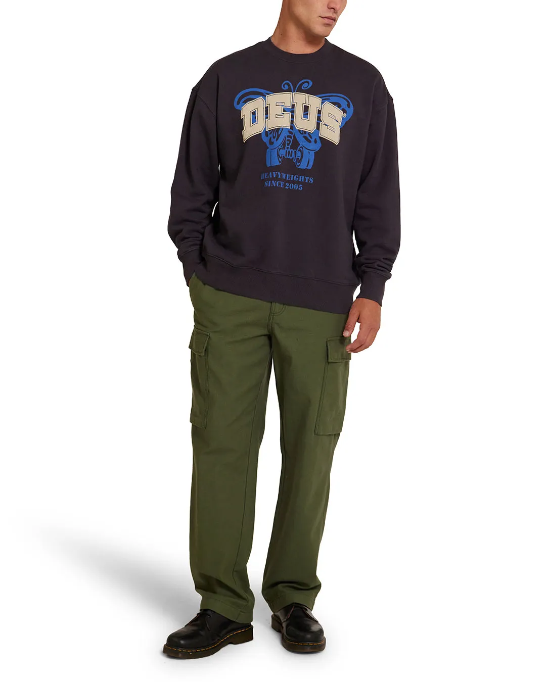 Fight Or Flight Crew - Anthracite sold by Deus Ex Machina product image thumbnail 3