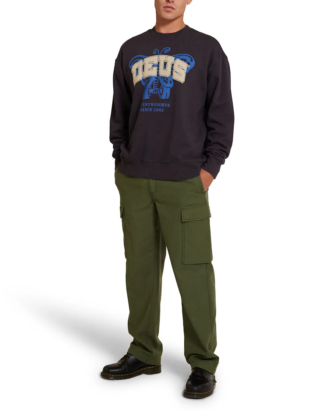 Fight Or Flight Crew - Anthracite sold by Deus Ex Machina product image thumbnail 4