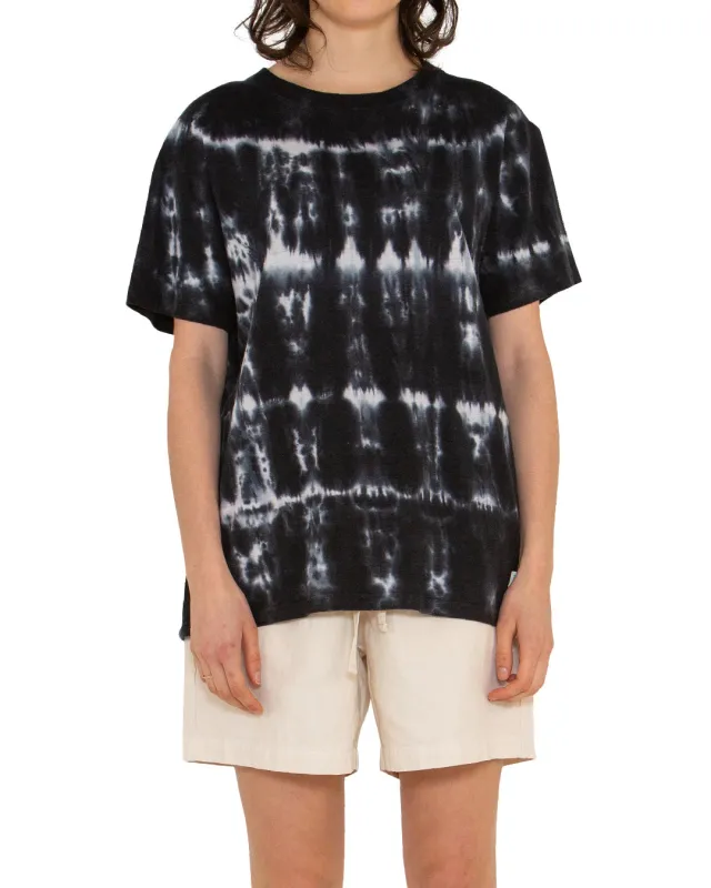 Lorrie Tee (Oversized Fit) - Shadow Grey Tie Dye sold by Deus Ex Machina