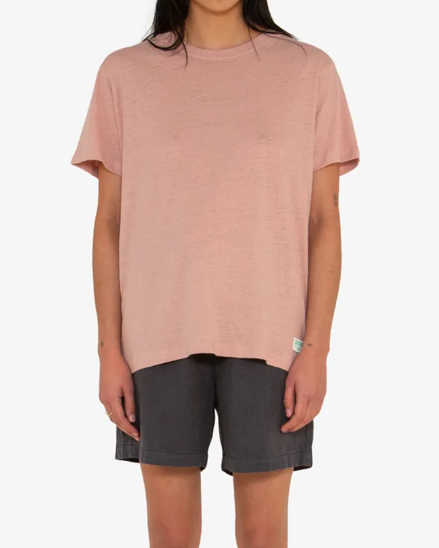 Ebi Tee (Oversized Fit) - Dusty Pink sold by Deus Ex Machina