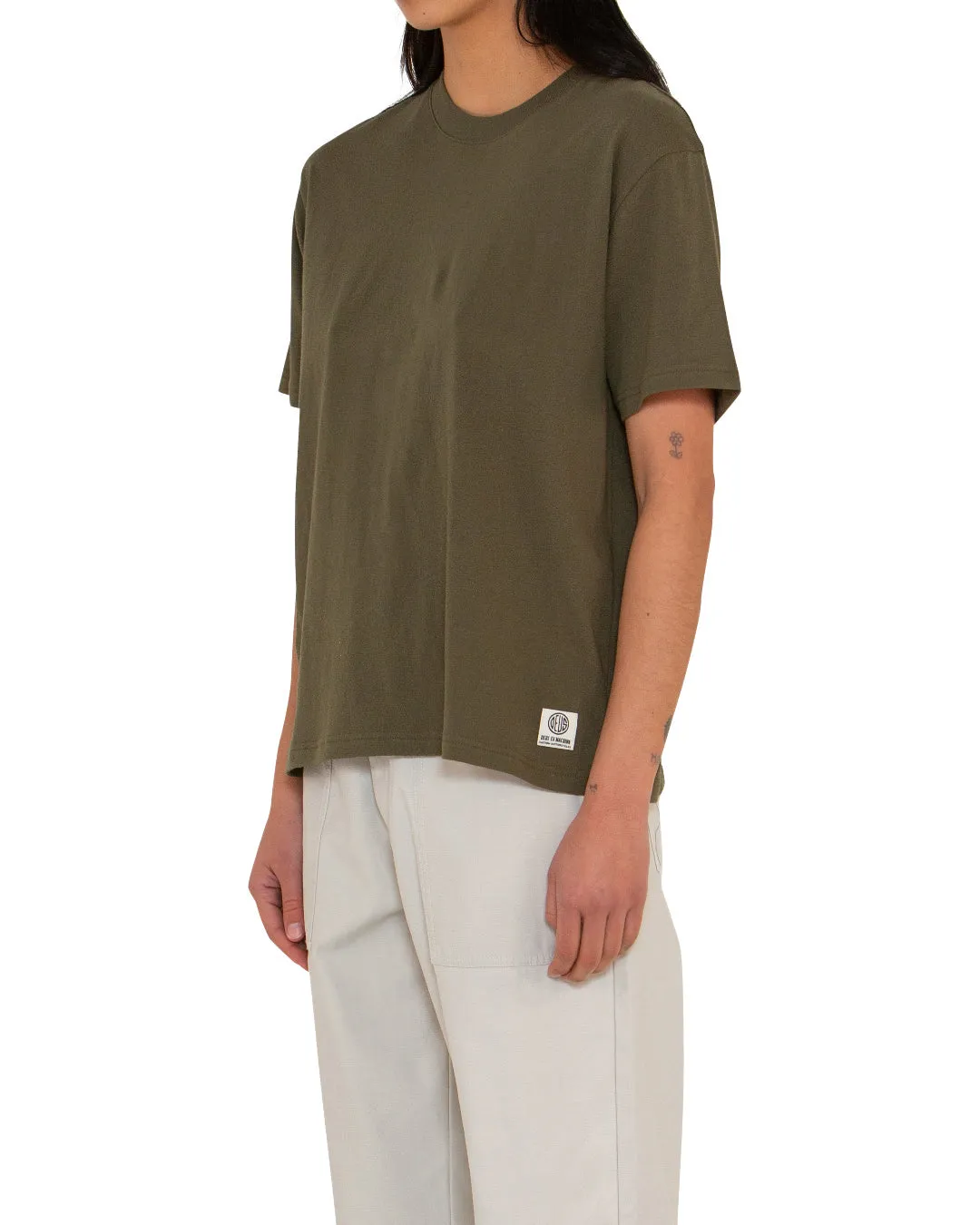 Military Tee (Oversized Fit) - Clover sold by Deus Ex Machina product image thumbnail 3