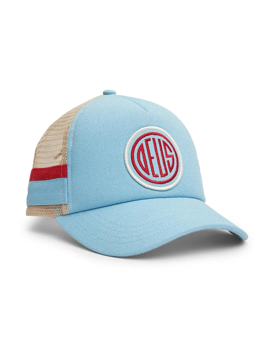 Woven Pill Trucker - Sky Blue sold by Deus Ex Machina