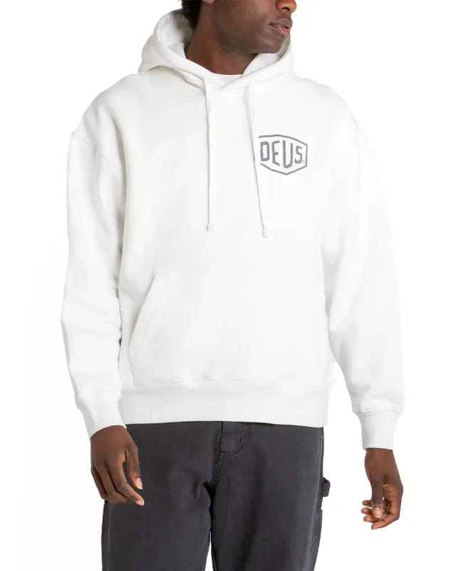 Oversized Seoul Hoodie - Vintage White made by Deus Ex Machina