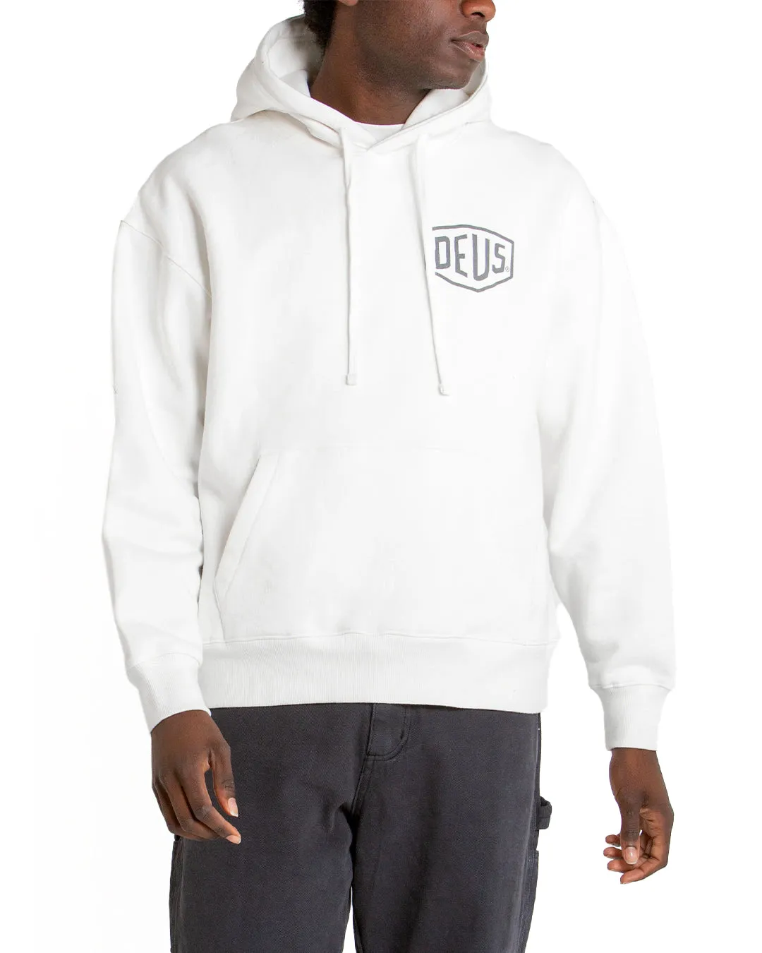 Oversized Seoul Hoodie - Vintage White sold by Deus Ex Machina