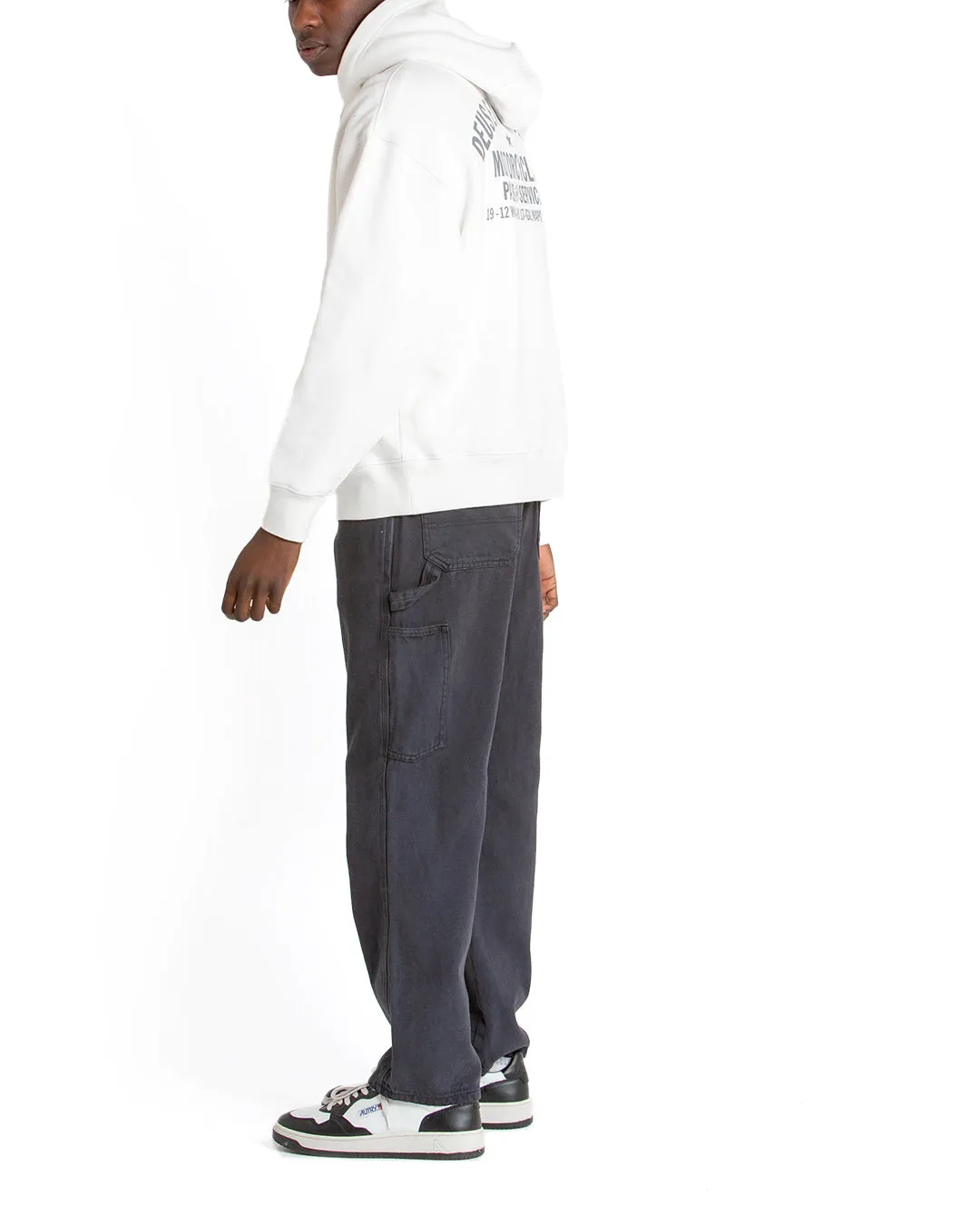 Oversized Seoul Hoodie - Vintage White sold by Deus Ex Machina product image thumbnail 3