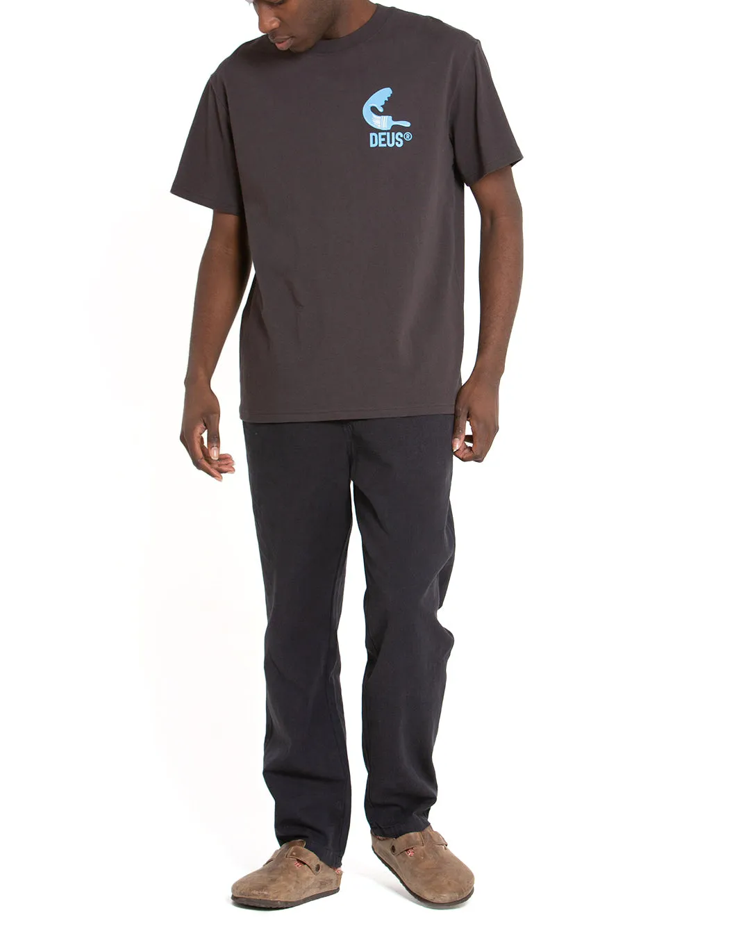 Venice Address Tee - Anthracite sold by Deus Ex Machina product image thumbnail 3