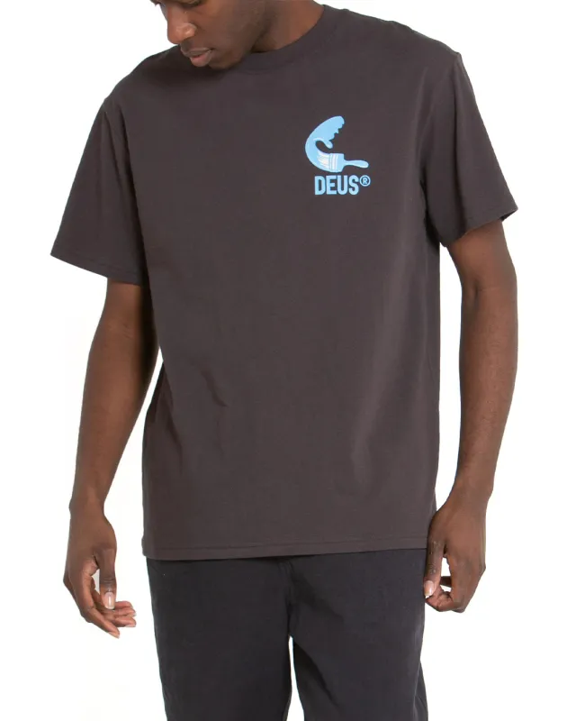 Venice Address Tee - Anthracite sold by Deus Ex Machina