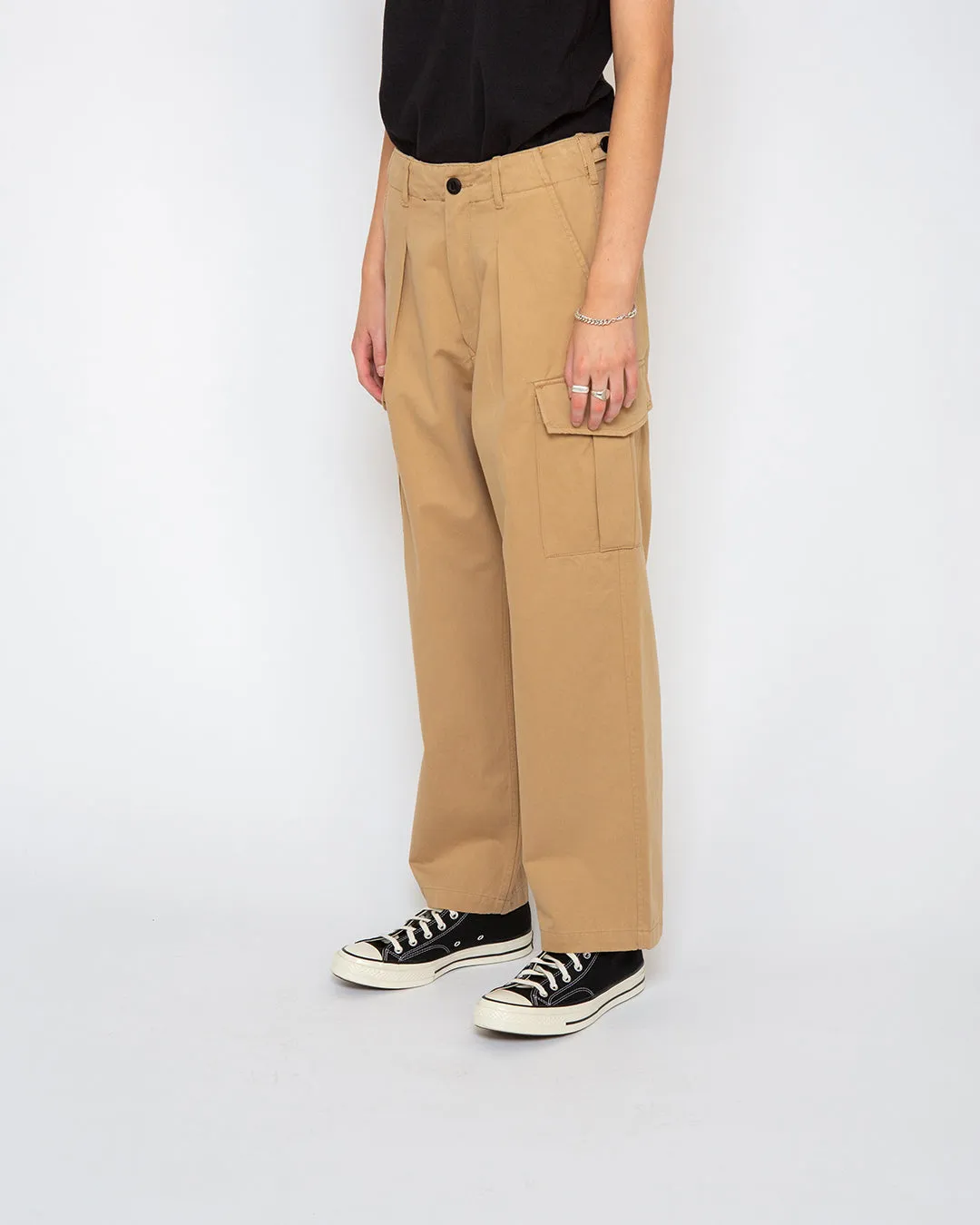 Penny Cargo Pant (Relaxed Fit) - Safari sold by Deus Ex Machina product image thumbnail 3